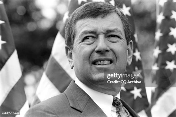 Close-up of Sen. John Ashcroft, R-Mo. On September 21, 1994. "n