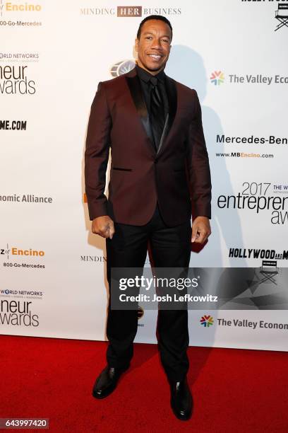 Actor Rico E. Anderson attends the 2017 Entrepreneur Awards at Allure Events And Catering on February 22, 2017 in Van Nuys, California.