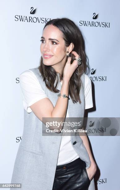Louise Roe attends Atelier Swarovski and Louise Roe Celebrate Awards Season At the Grove on February 22, 2017 in Los Angeles, California.