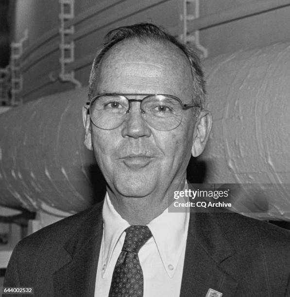 Close-up of Rep. Cass Ballenger, R-N.C. March 30, 1992. "n