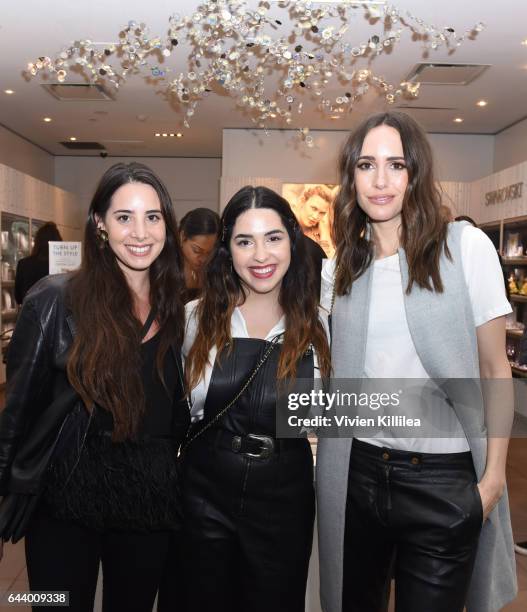 Louise Roe meets fans at Atelier Swarovski and Louise Roe Celebrate Awards Season At the Grove on February 22, 2017 in Los Angeles, California.