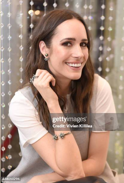 Louise Roe attends Atelier Swarovski and Louise Roe Celebrate Awards Season At the Grove on February 22, 2017 in Los Angeles, California.