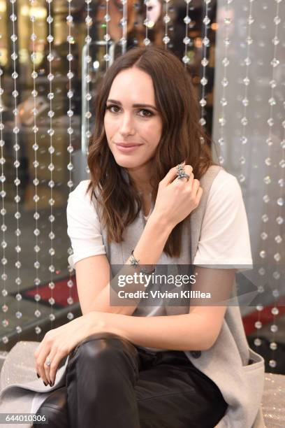 Louise Roe attends Atelier Swarovski and Louise Roe Celebrate Awards Season At the Grove on February 22, 2017 in Los Angeles, California.