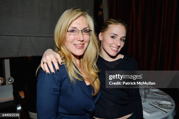 Dolly Lenz and Jenny Lenz attend Lieba's Birthday Dinner at Le Cirque on February 22, 2017 in New York City.