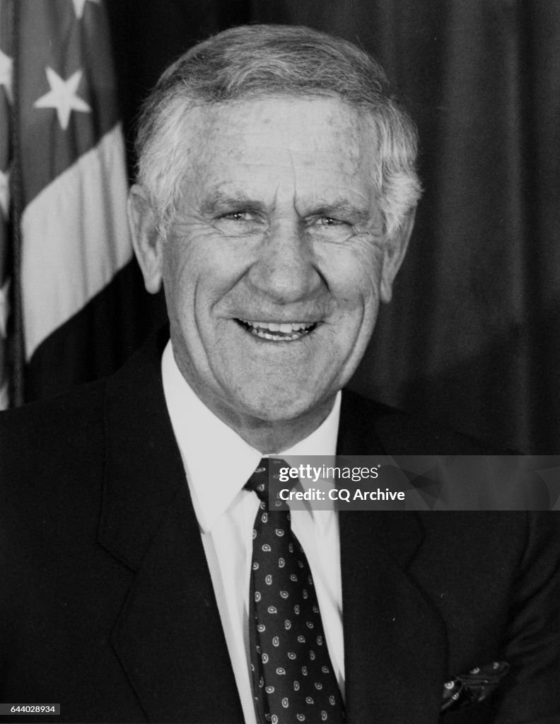Close-up of Rep. William E. Dannemeyer