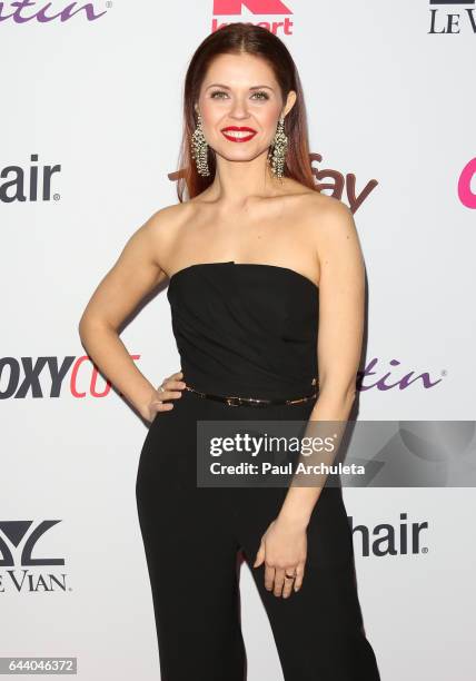 Dancer / TV Personality Anna Trebunskaya attends OK! Magazine's annual pre-Oscar event at Nightingale Plaza on February 22, 2017 in Los Angeles,...