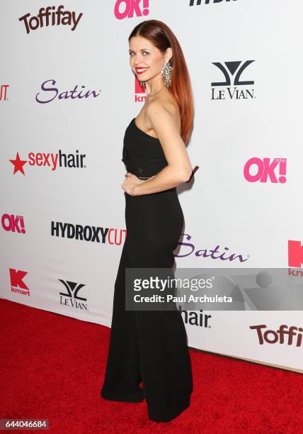 Dancer / TV Personality Anna Trebunskaya attends OK! Magazine's annual pre-Oscar event at Nightingale Plaza on February 22, 2017 in Los Angeles,...