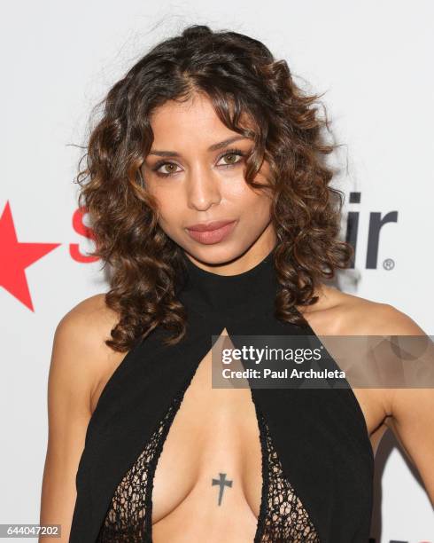 Actress Brytni Sarpy attends OK! Magazine's annual pre-Oscar event at Nightingale Plaza on February 22, 2017 in Los Angeles, California.