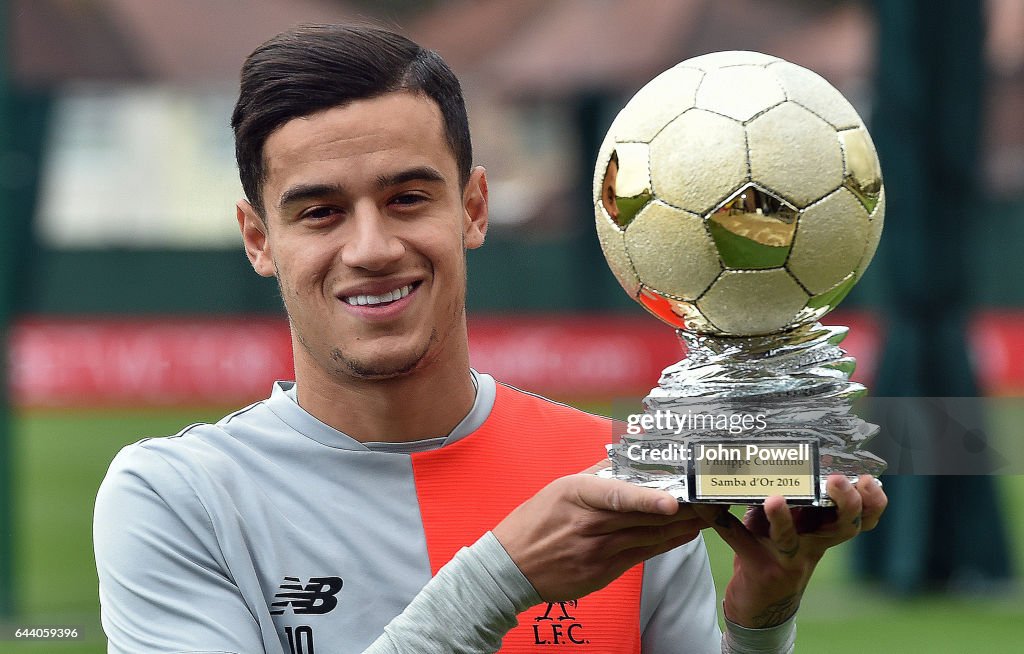 Philippe Coutinho Wins Samba d'Or Trophy