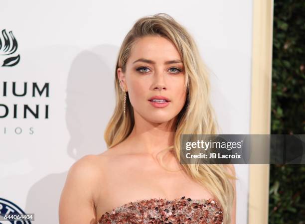 Amber Heard attends The Art of Elysium presents Stevie Wonder's HEAVEN - Celebrating the 10th Anniversary at Red Studios on January 7, 2017 in Los...