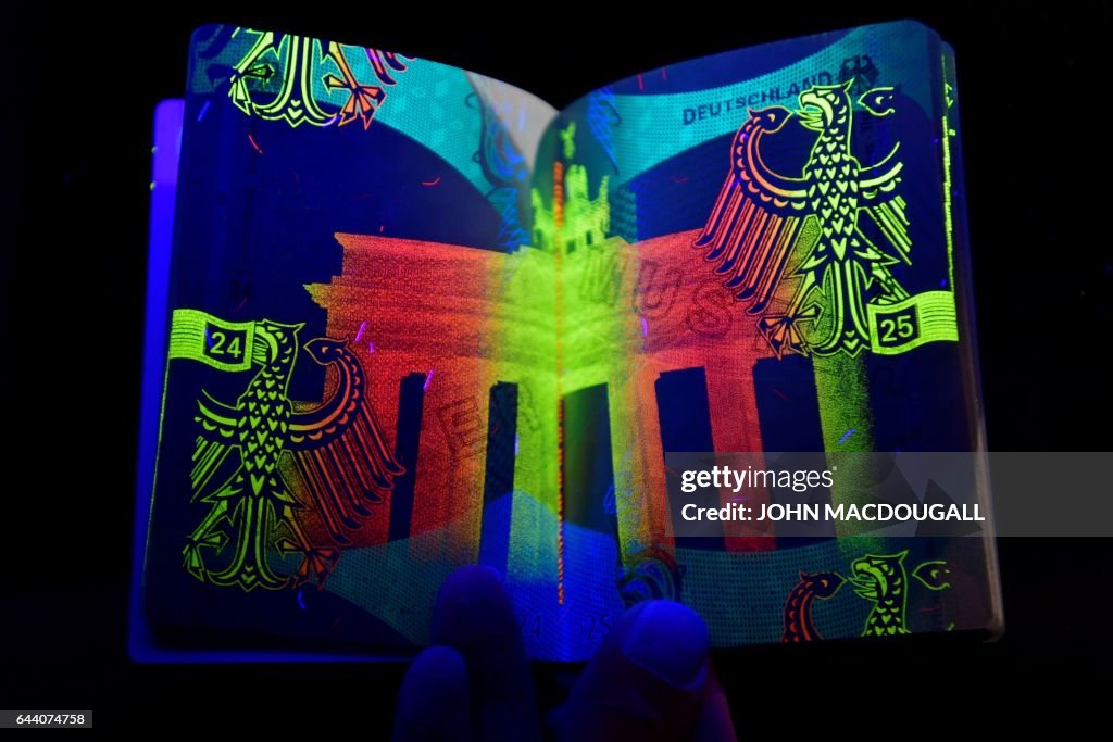 GERMANY-SECURITY-PASSPORT
