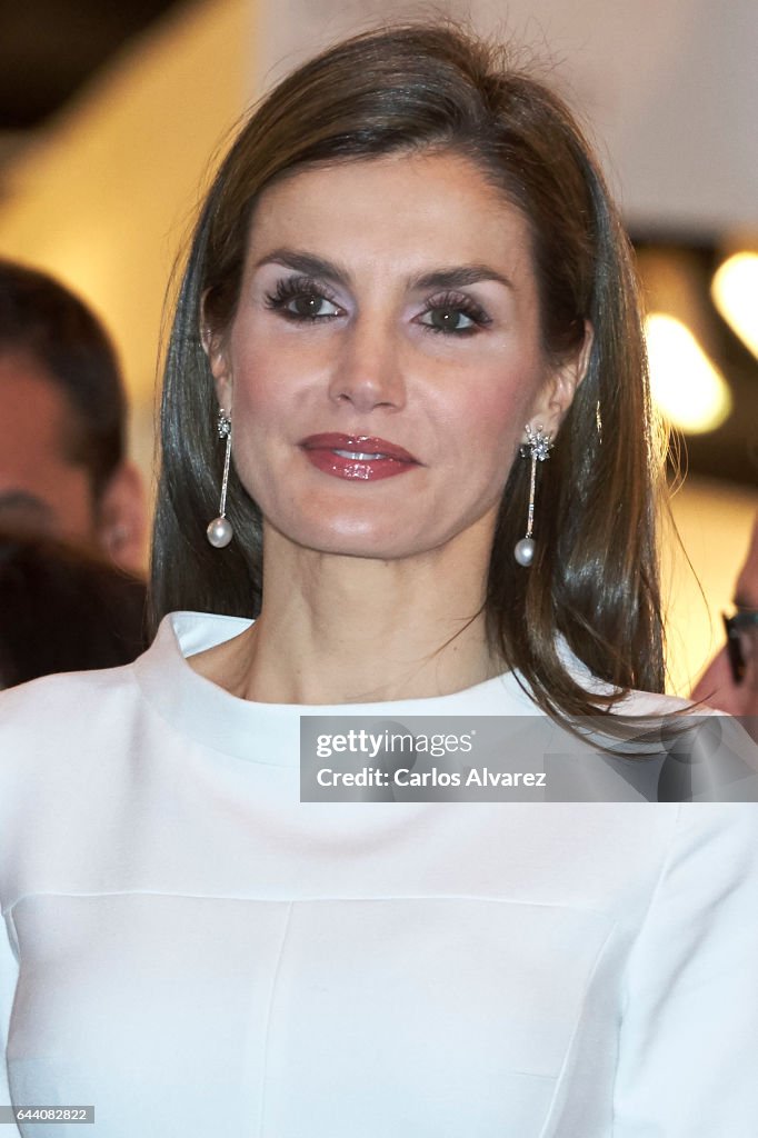 Spanish Royals and President Mauricio Macri Attend ARCO Opening