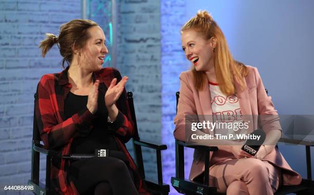 Kerry Howard and Zoe Boyle join BUILD for a live interview and to discuss the second series of 'Witless' at their London studio on February 23, 2017...