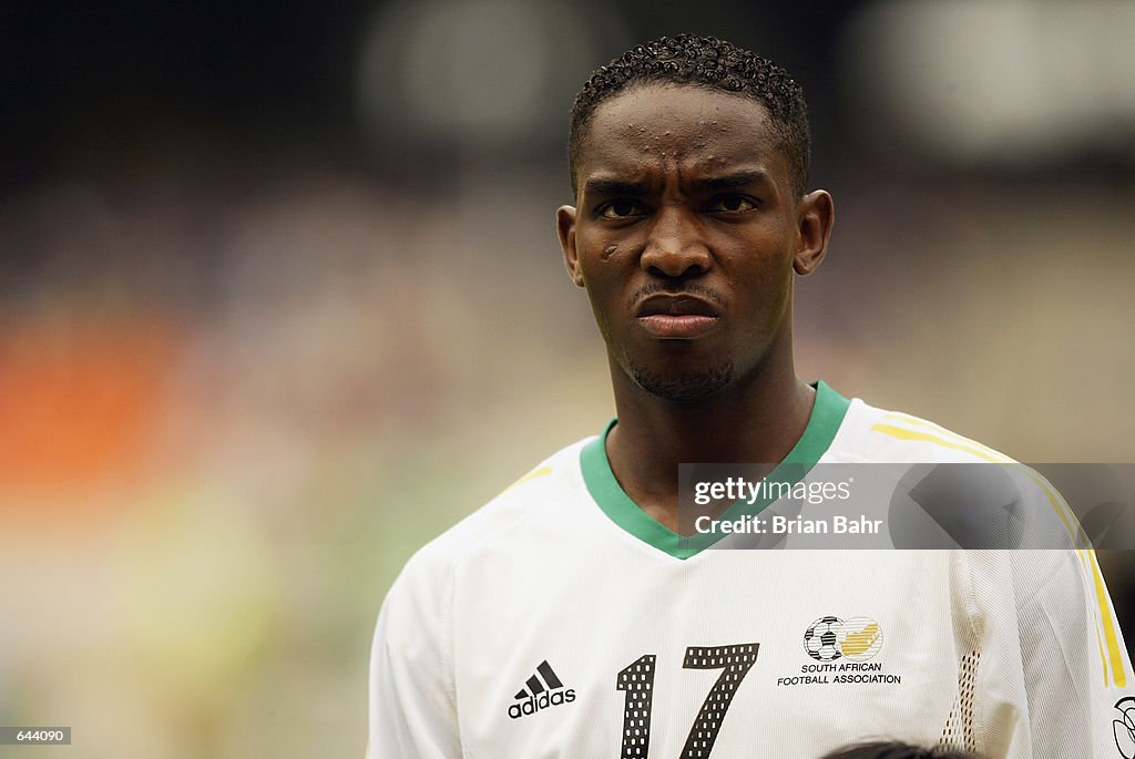 Benni McCarthy of South Africa