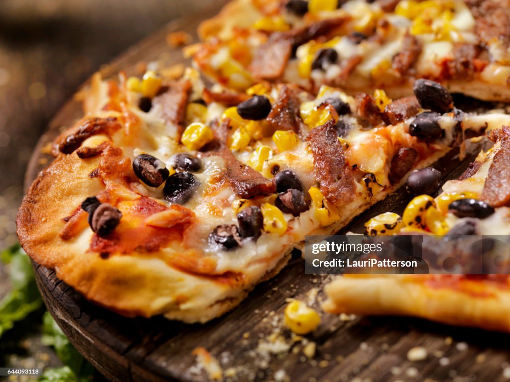 Southwestern Steak Pizza