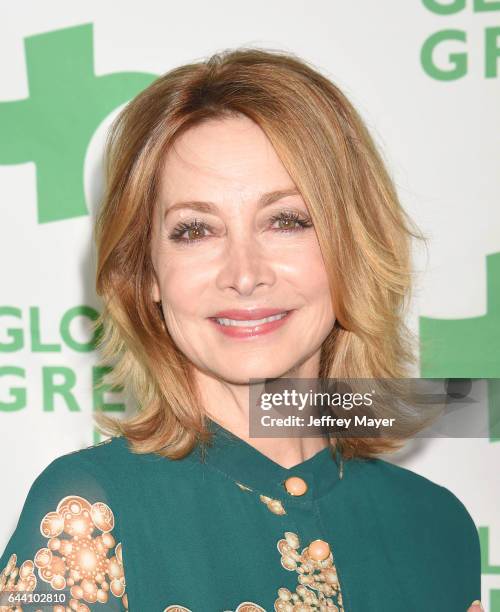 Actress Sharon Lawrence arrives at the 14th Annual Global Green Pre-Oscar Gala at TAO Hollywood on February 22, 2017 in Los Angeles, California.