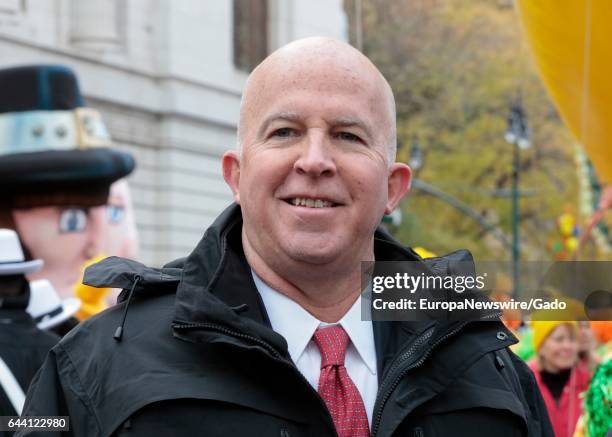 New York City Police Commissioner James O'Neill during the 90th Macys Thanksgiving Day Parade in New York City, New York, November 24, 2016. .