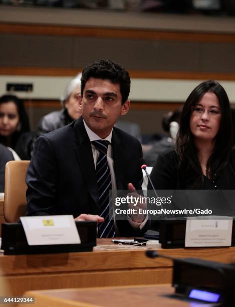Mario Morhy of Monsanto Brazil during the Global Award for Companies with Good Practices in the Employment of Persons with Disabilities for the 10th...