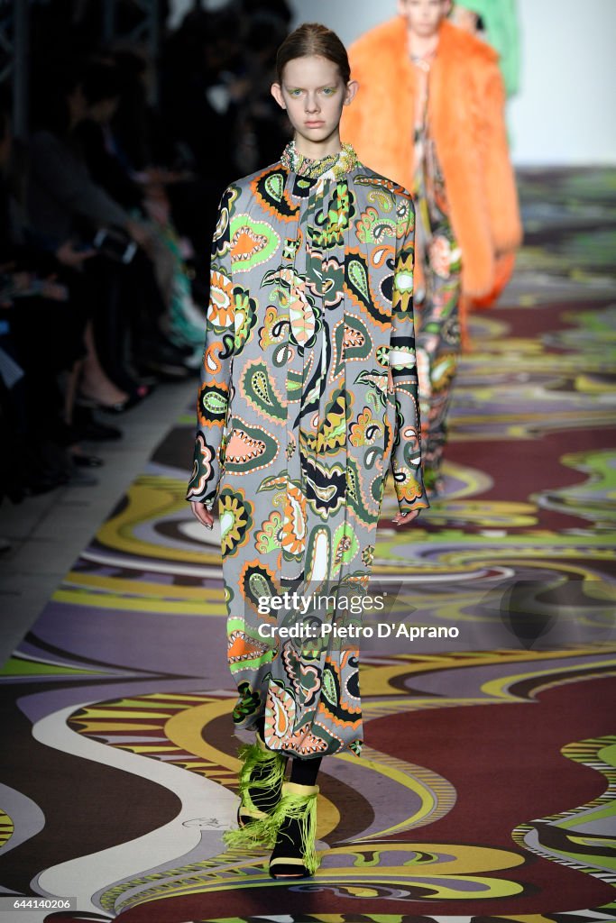Emilio Pucci - Runway - Milan Fashion Week Fall/Winter 2017/18