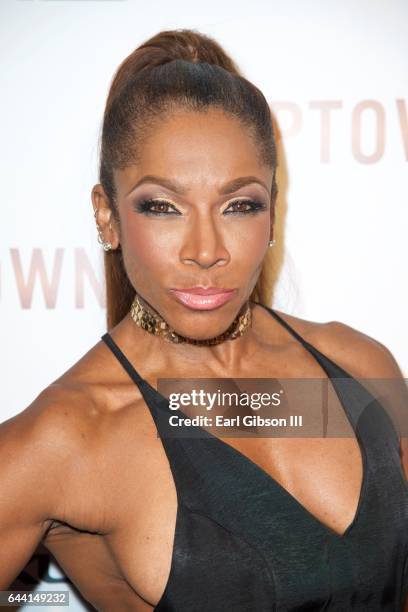 Actress Adrienne-Joi Johnson attned Uptown Magazine's Pre-Oscar Gala on February 22, 2017 in Los Angeles, California.