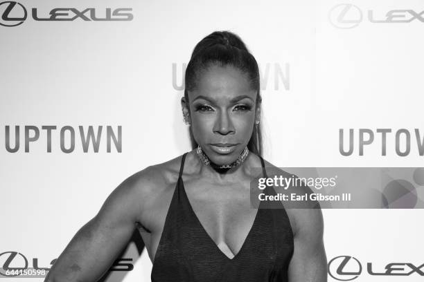 Actress Adrienne-Joi Johnson attends Uptown Magazine's Pre-Oscar Gala on February 22, 2017 in Los Angeles, California.