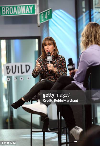 Melissa Rivers attends Build Series The 2017 Academy Awards at Build Studio on February 23, 2017 in New York City.