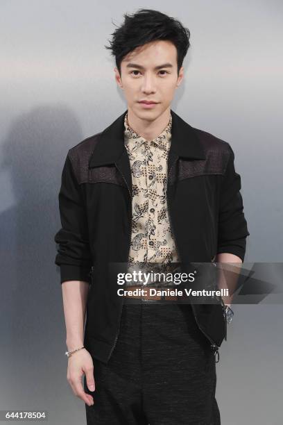 Lawrence Wong is seen backstage ahead of the Anteprima show during Milan Fashion Week Fall/Winter 2017/18 on February 23, 2017 in Milan, Italy.