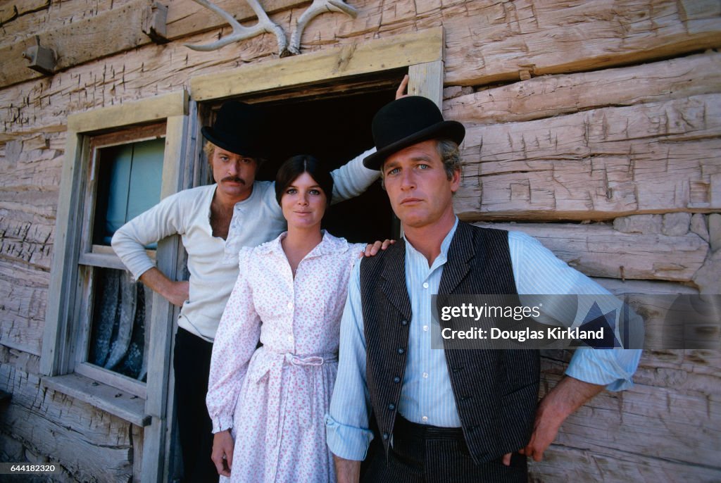 On the Set of Butch Cassidy and the Sundance Kid