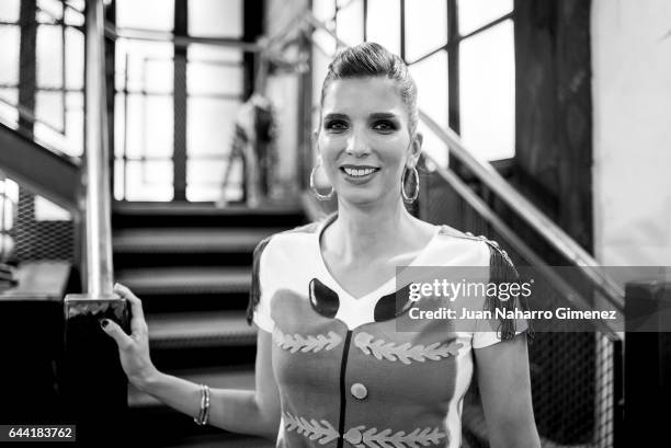 Margarita Vargas poses during a session portrait at Maison The Extreme Collection on February 23, 2017 in Madrid, Spain.