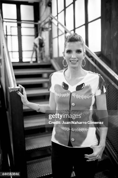 Margarita Vargas poses during a session portrait at Maison The Extreme Collection on February 23, 2017 in Madrid, Spain.