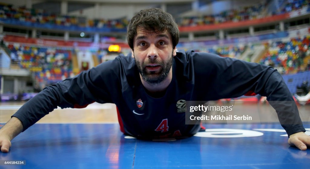 CSKA Moscow v Maccabi Fox Tel Aviv 2016/2017 Turkish Airlines EuroLeague