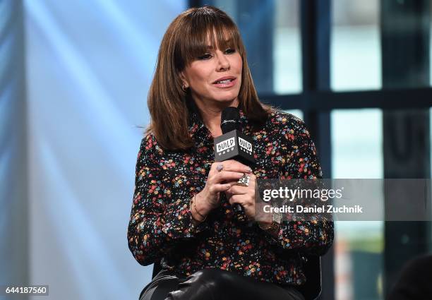 Melissa Rivers attends the Build Series to discuss The 2017 Academy Awards on the 'Fashion Police' at Build Studio on February 23, 2017 in New York...