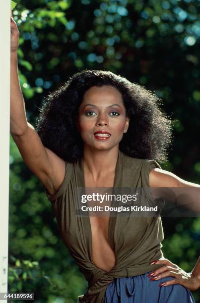 Singer Diana Ross