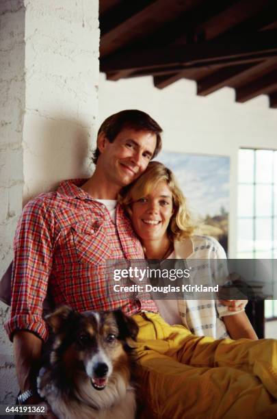 Anthony Perkins and Berry Berenson