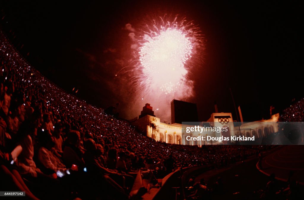 Fireworks Show at 1984 Summer Olympics