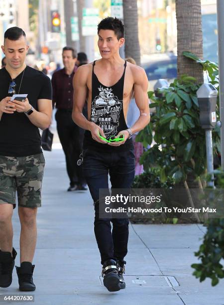 Justin Jedlica is seen on February 22, 2017 in Los Angeles, CA.