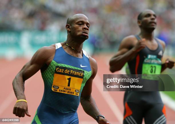 Asafa POWELL - 100m - - Meeting Gaz de France - Golden League - Stade de France - Saint-Denis, Photo : Dave Winter / Icon Sport