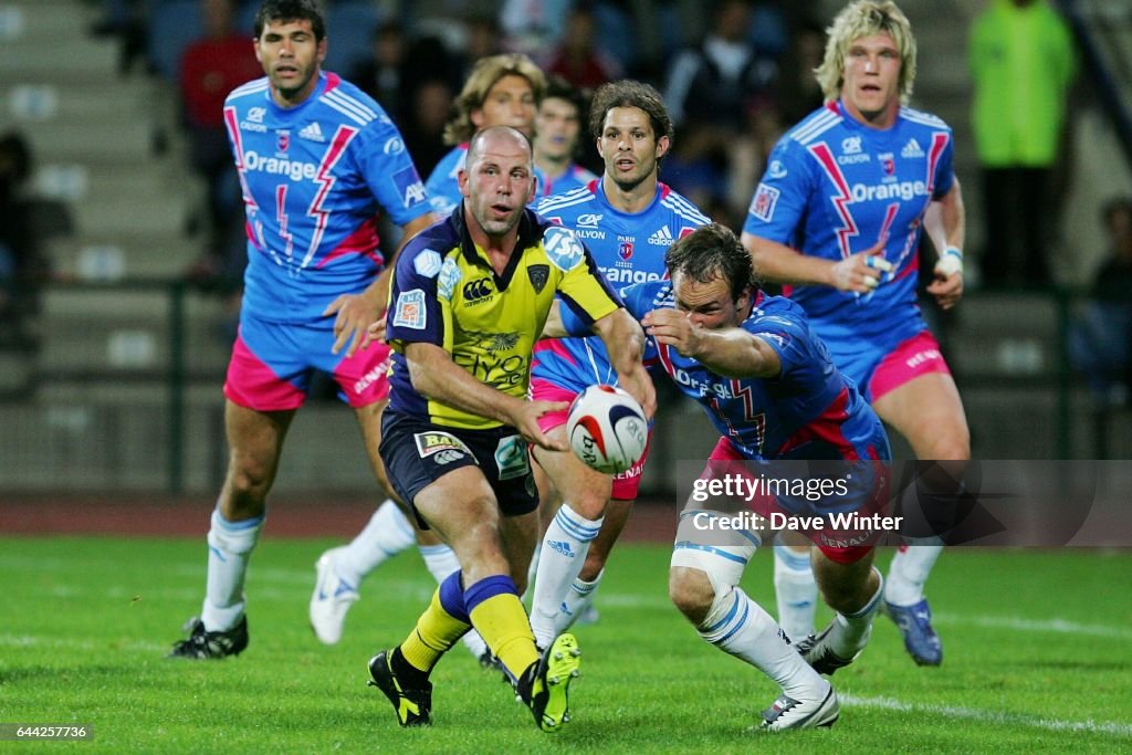 Troncon Rugby Alessandro TRONCON / Antoine BURBAN - - Stade Franτais / Clermont ...
