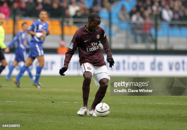 Youssuf MULUMBU - - Troyes / PSG - 19eme Journee de Ligue 1, Photo : Dave Winter / Icon Sport,