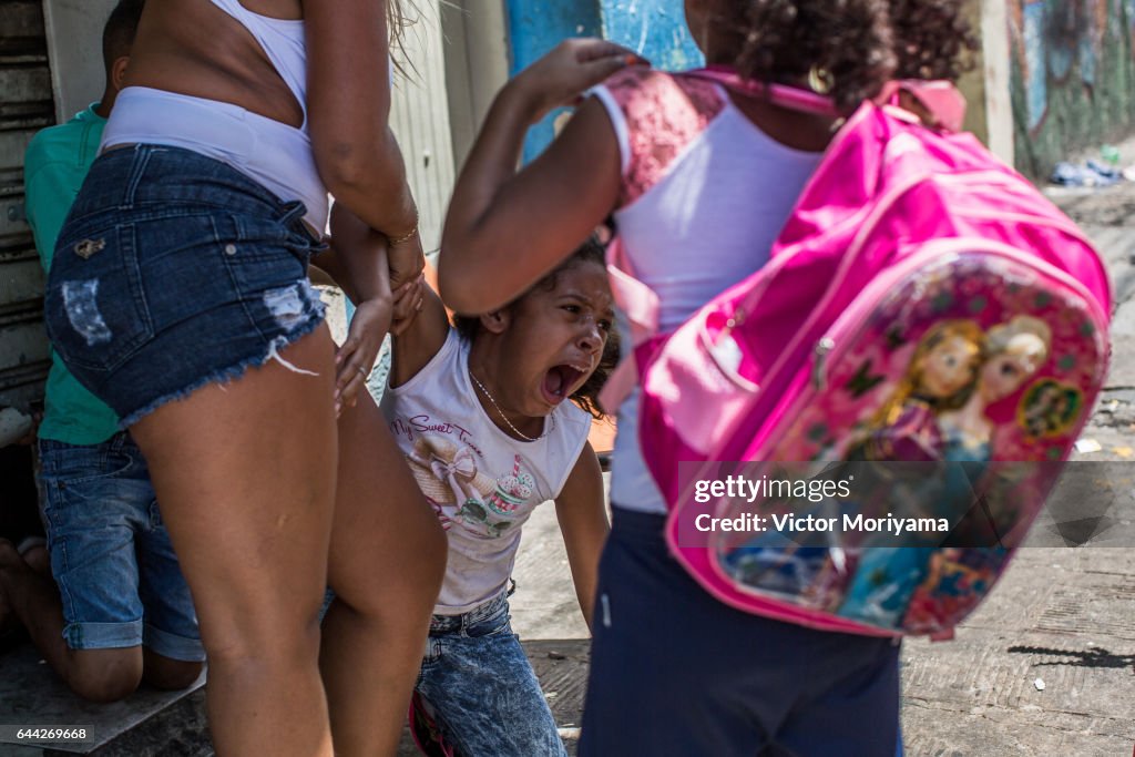 Police Clash With Drug Addicts In "Cracolandia" Section Of Sao Paulo