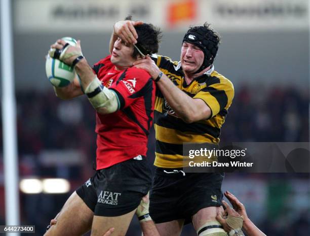 Jean BOUILHOU / Richard BIRKETT - - Toulouse / WASPS - Heineken Cup , Photo : Dave Winter / Icon Sport