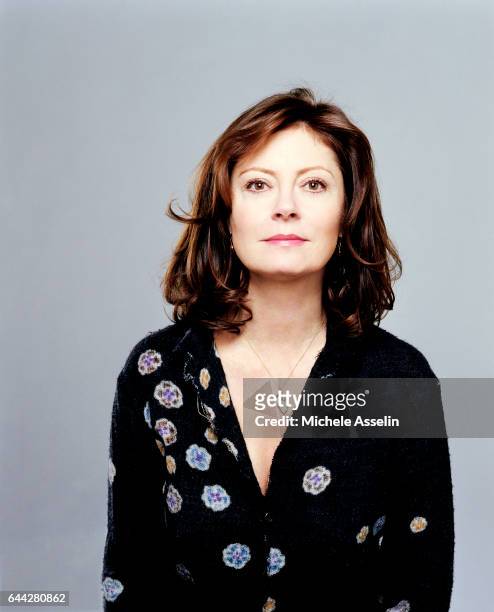Actress Susan Sarandon is photographed at a portrait session on February 24, 2006 in New York City.