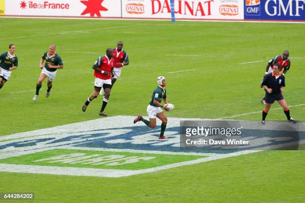 Gio APLON - - Afrique du Sud / Kenya - Rugby Sevens - Paris, Photo : Dave Winter / Icon Sport