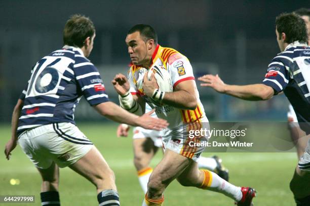 Alexander CHAN - - Dragons / Catalans / Featherstone - Coupe d'Angleterre - Carnegie Challenge Cup - Photo : Dave Winter / Icon Sport