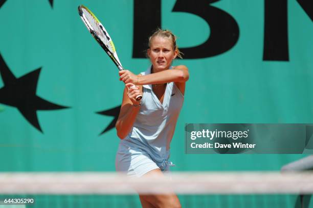 Mathilde JOHANSSON - - Mathilde JOHANSSON / Ana-Lena GROENENFELD - Roland Garros 2007, Photo : Dave Winter / Icon Sport