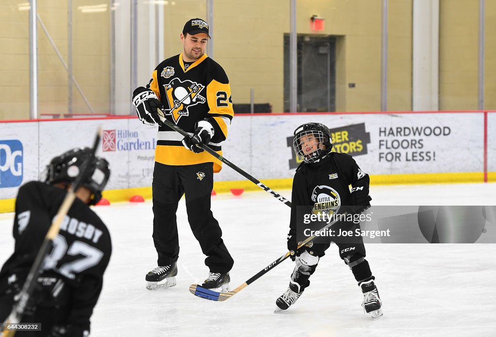 2017 Coors Light NHL Stadium Series - Pittsburgh - Sidney Crosby "Learn To Play" Clinic