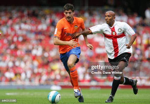 Javier ARIZMENDI / Olivier DACOURT - - Inter Milan / Valence - Emirates Cup 2007 - Emirates Stadium - Londres, Photo : Dave Winter / Icon Sport