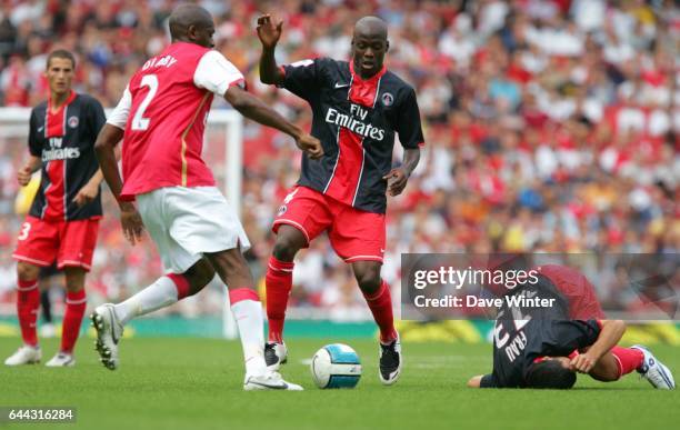 Youssouf MULUMBU - - Arsenal / PSG - Emirates Cup 2007 - Emirates Stadium - Photo : Dave Winter / Icon Sport