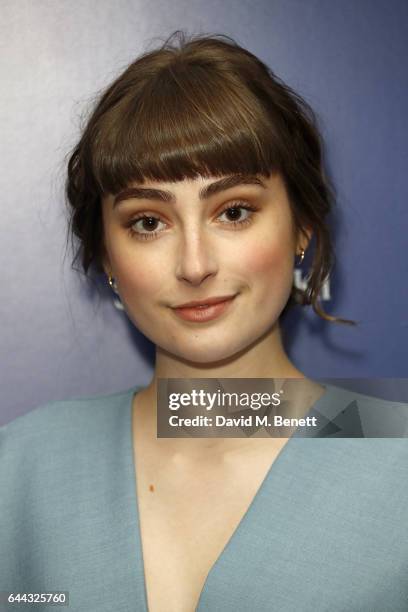 Ellise Chappell attends the UK Premiere of "Beauty And The Beast" at Odeon Leicester Square on February 23, 2017 in London, England.