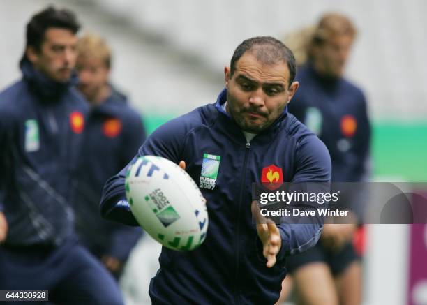 Raphael IBANEZ - - France, "Captain's Run", Stade de France. Photo: Dave Winter/Icon Sport.